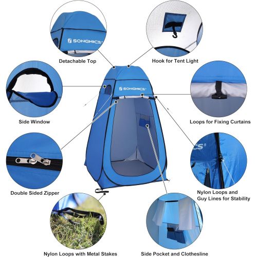  SONGMICS Pop up Tent, Privacy Shelter for Changing Room