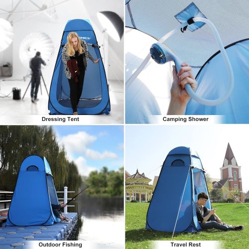  SONGMICS Pop up Tent, Privacy Shelter for Changing Room