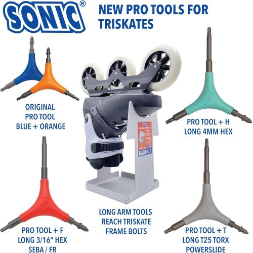  SONIC Pro Inline Skate Tool + H (Long 4mm Hex)