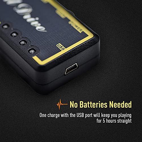  SONICAKE Brit Drive Plug-In USB Chargable Portable Pocket Guitar Headphone Amp Carry-On Bedroom Effects