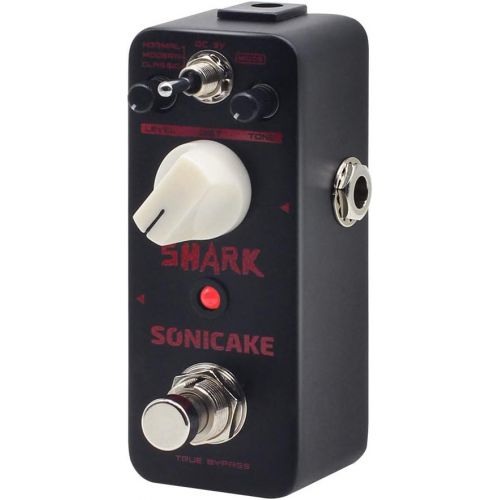  SONICAKE Shark Higain Classic British Stack Crunch High Gain Distortion Guitar Effects Pedal