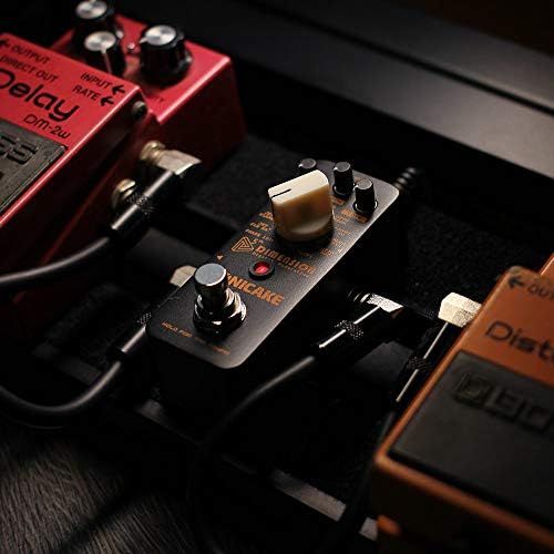  SONICAKE 5th Dimension Digital Modulation Guitar Effects Pedal 11 Mode of Phaser, Flanger, Chorus, Tremolo, Vibrato, Autowah