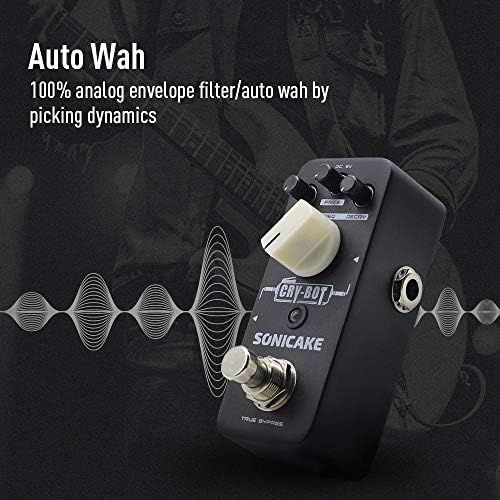  SONICAKE Cry-Bot Auto Wah Envelope Filter Funky Bass Guitar Effects Pedal