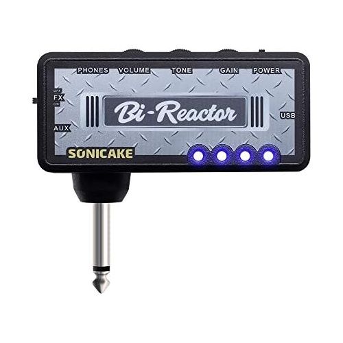  SONICAKE Dutch Gain Plug-In USB Chargable Portable Pocket Guitar Headphone Amp German Hi-Gain Carry-On Bedroom Effects