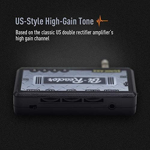  SONICAKE Dutch Gain Plug-In USB Chargable Portable Pocket Guitar Headphone Amp German Hi-Gain Carry-On Bedroom Effects