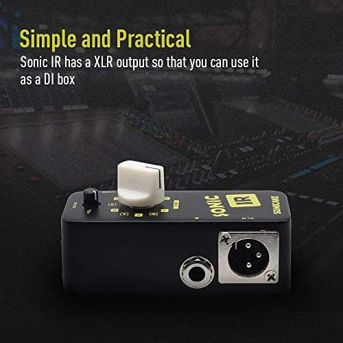  [아마존베스트]SONICAKE Sonic IR Speaker Box Simulator Impulse Response Loader Guitar Bass Effect Pedal