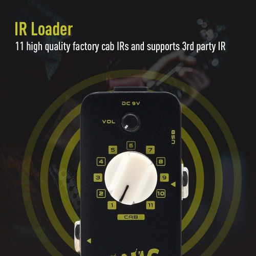  [아마존베스트]SONICAKE Sonic IR Speaker Box Simulator Impulse Response Loader Guitar Bass Effect Pedal