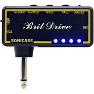 [아마존베스트]SONICAKE Brit Drive Plug-In USB Rechargeable Portable Pocket Guitar Headphone Amplifier to Take Away