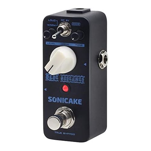  [아마존베스트]SONICAKE Blue Skreamer Vintage Dumble Blues Analogue Overdrive Guitar Effects Pedal