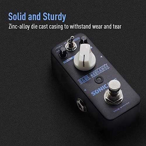  [아마존베스트]SONICAKE Blue Skreamer Vintage Dumble Blues Analogue Overdrive Guitar Effects Pedal