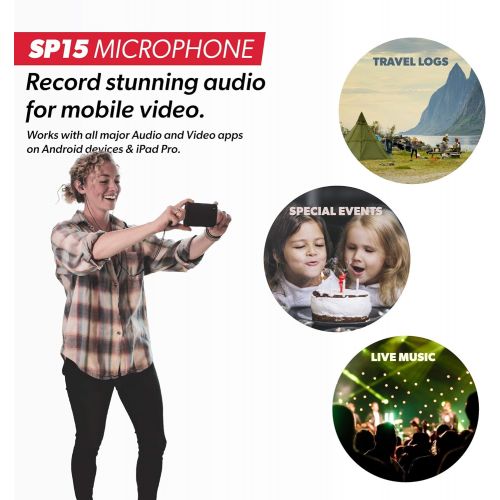  SonicPresence SP15C (USB-C) Microphone - Made in USA - New Binaural Microphone Powered by Spatial Audio Technology. Great for Podcasts, ASMR, Live Music, Sound for Video and Immers