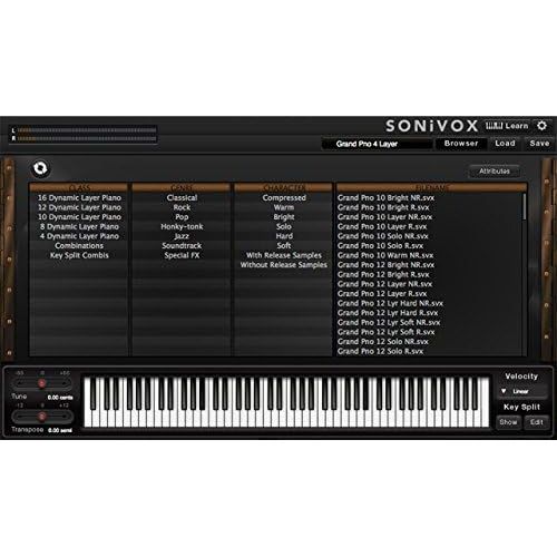  [아마존베스트]Soni Vox Eighty Eight Ensemble 2.1Grand Piano Virtual Instrument For Music Production
