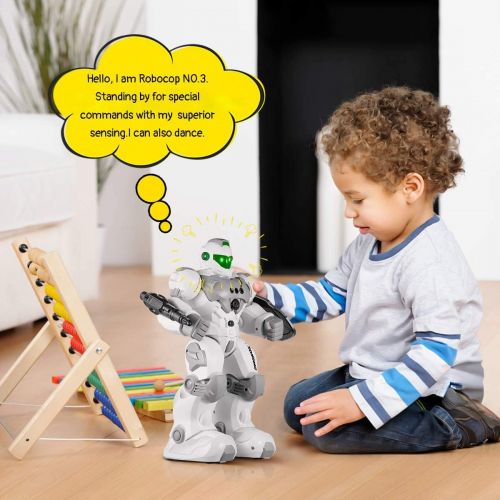  [아마존베스트]Sonomo Toys for 6-9 Year Old Boys, RC Robot Gifts for Kids Intelligent Programmable Robot with 2.4GHz Sensing Gesture Control - Upgraded Version