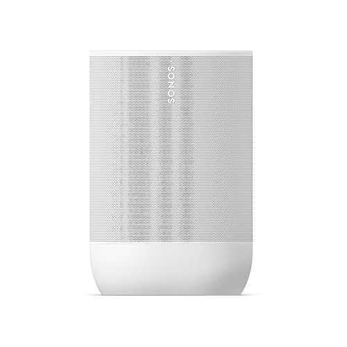 소노스 Sonos Move 2 - White - Wireless Portable Bluetooth Speaker