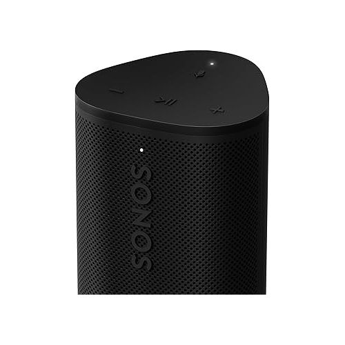 소노스 Sonos Roam 2 - Black - Portable Waterproof Bluetooth Speaker