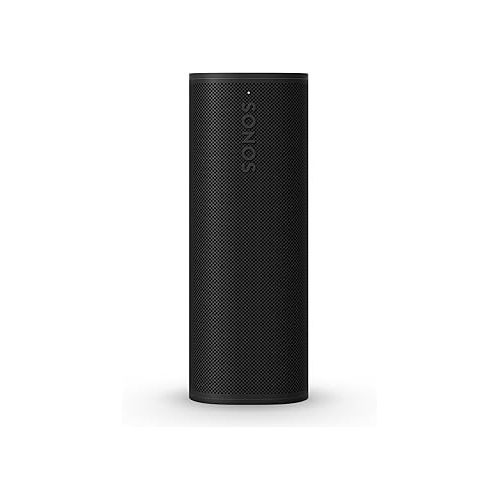 소노스 Sonos Roam 2 - Black - Portable Waterproof Bluetooth Speaker