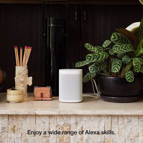 소노스 [아마존베스트]Sonos One (Gen 2) Multi-Room Voice Controlled Smart Speakers Bundle (4-Pack) - White