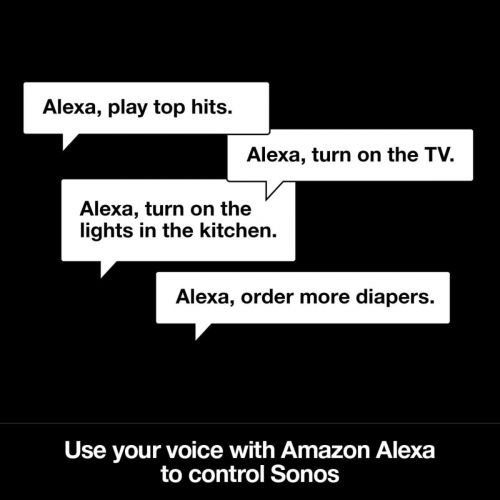 소노스 [아마존베스트]Sonos Beam - Smart TV Sound Bar with Amazon Alexa Built-in - Black