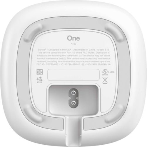 소노스 [아마존베스트]Sonos One (Gen 2) - Voice Controlled Smart Speaker with Amazon Alexa Built-in - White