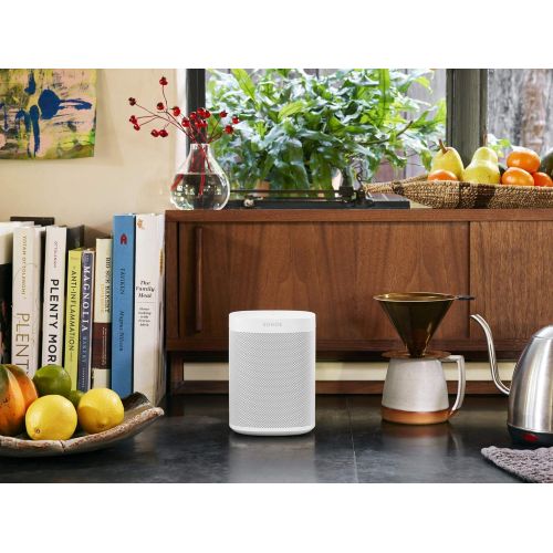 소노스 Sonos One (Gen 2) - Voice Controlled Smart Speaker with Amazon Alexa Built-In - White