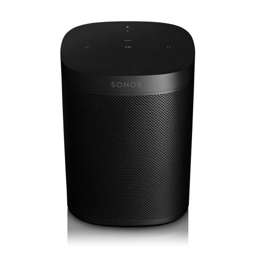 소노스 Sonos One (Gen 2) Three Room Set Voice Controlled Smart Speaker with Amazon Alexa Built in (3-Pack Black)