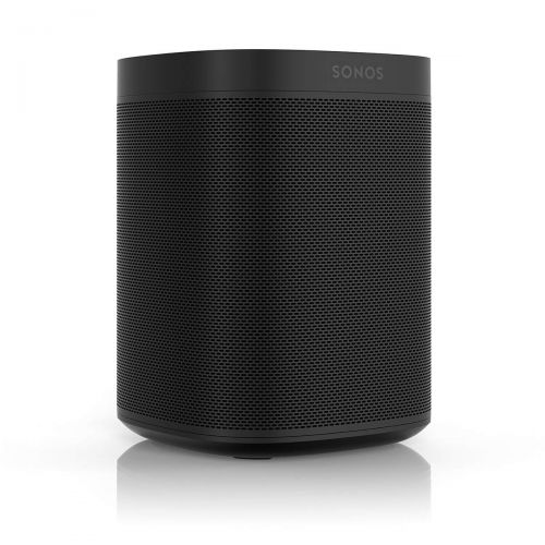 소노스 Sonos One (Gen 2) Four Room Set Voice Controlled Smart Speaker with Amazon Alexa Built in (4-Pack Black)