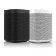 Sonos One (Gen 2) Three Room Set Voice Controlled Smart Speaker with Amazon Alexa Built in (3-Pack Black)