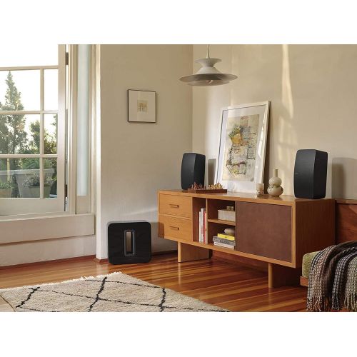 소노스 Sonos Five Two Room Set - The high-Fidelity Speaker for Superior Sound (Black)