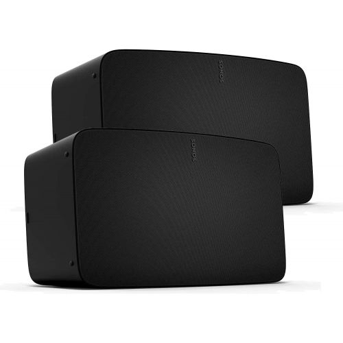 소노스 Sonos Five Two Room Set - The high-Fidelity Speaker for Superior Sound (Black)