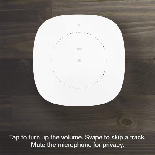 소노스 Sonos One (Gen 2) Three Room Set Voice Controlled Smart Speaker with Amazon Alexa Built in (3-Pack White)