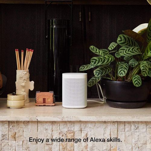 소노스 Sonos One (Gen 2) Three Room Set Voice Controlled Smart Speaker with Amazon Alexa Built in (3-Pack White)