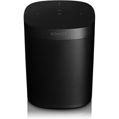 소노스 Sonos One (Gen 2) Two Room Set Voice Controlled Smart Speaker with Amazon Alexa Built in (2-Pack Black/White)