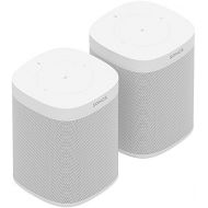 Sonos One Smart Speaker Set WLAN Multiroom Speaker with Alexa, Airplay, Streaming White