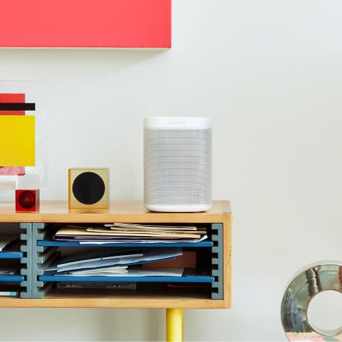 소노스 Sonos One Smart Speaker Set WLAN Multiroom Speaker with Alexa, Airplay, Streaming White