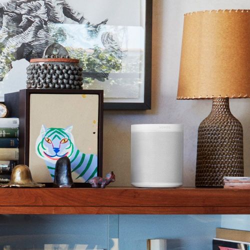 소노스 Sonos One Smart Speaker Set WLAN Multiroom Speaker with Alexa, Airplay, Streaming white/black