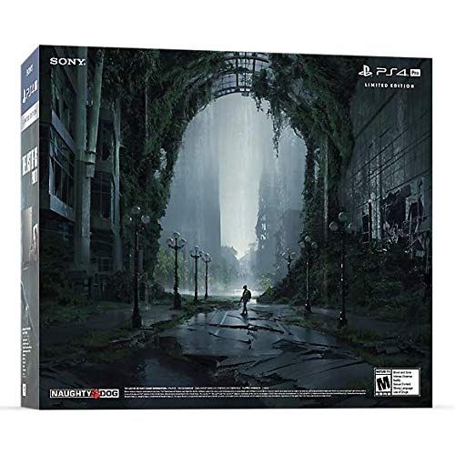  SONY Playstation 4 Pro PlayStation 4 Pro 1TB Limited Edition The Last of Us Part 2 Console Bundle - Black