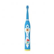 SOOKi Kids Rechargeable Sonic Electric Toothbrush with 2 Dental Care Modes 4 Songs and 4 Replaceable Brush Heads,Blue