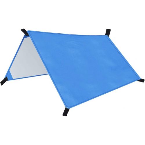  SOONHUA Beach Tent Pergola Mat Super Light Large Tent for Outdoor Portable Lightweight Waterproof Rain Tarp Fly Tent Tarp Shelter