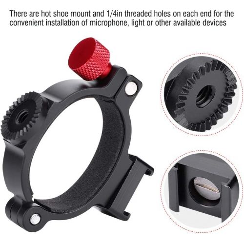  SOONHUA 1/4 Thread Extension Mounting Ring for DJI Osmo 2 Gimbal Stabilizer Accessory
