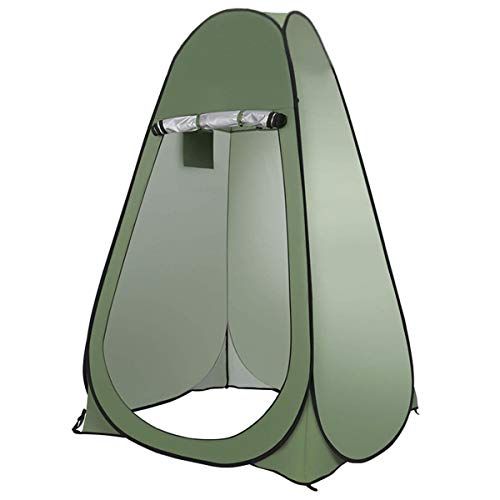  SOONHUA Dressing Shower Tent with Fully-Automatic Quick-Open Folding Waterproof Multiple-Use Tent for Outdoor Camping Beach Toilet Shower Changing Dressing Room Tent