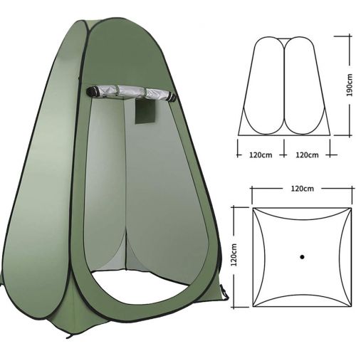  SOONHUA Dressing Shower Tent with Fully-Automatic Quick-Open Folding Waterproof Multiple-Use Tent for Outdoor Camping Beach Toilet Shower Changing Dressing Room Tent