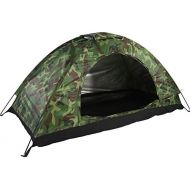 SOONHUA Camouflage Tent Windproof Waterproof Digital Hiking Tent for Outdoor Camping Climbing Tent Use