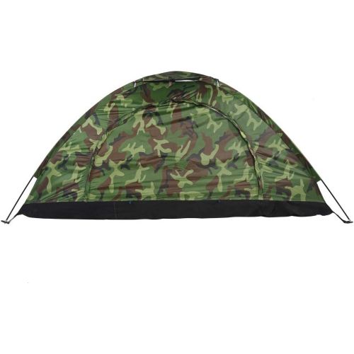  SOONHUA Camouflage Tent Windproof Waterproof Digital Hiking Tent for Outdoor Camping Climbing Tent Use