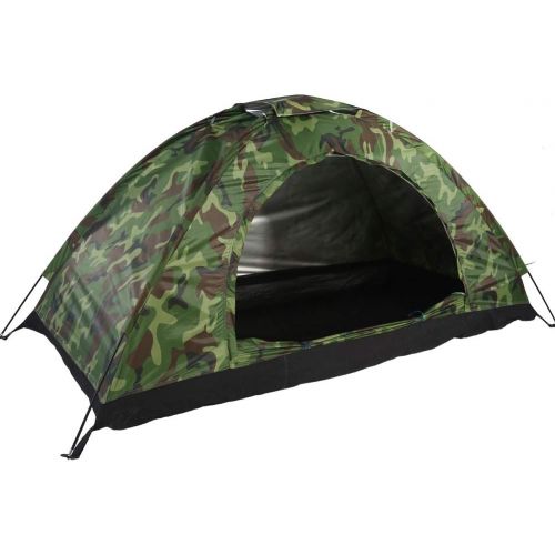  SOONHUA Camouflage Tent Windproof Waterproof Digital Hiking Tent for Outdoor Camping Climbing Tent Use