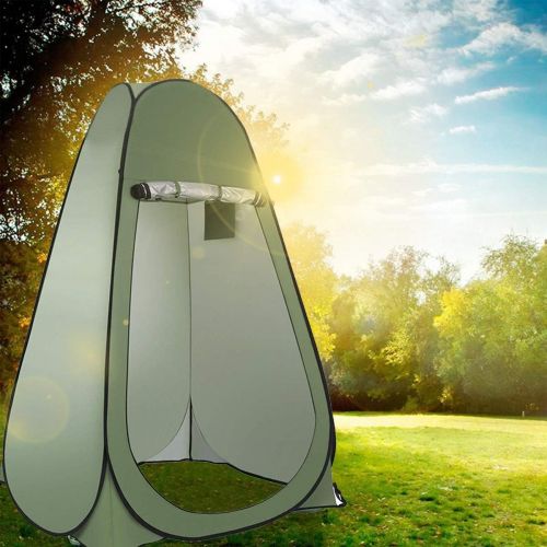  SOONHUA Dressing Shower Tent with Fully-Automatic Quick-Open Folding Waterproof Multiple-Use Tent for Outdoor Camping Beach Toilet Shower Changing Dressing Room Tent