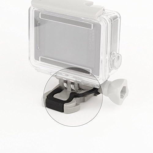  SOONSUN USB Side Door Cover Replacement Repair Part for GoPro Hero 4 Black and Silver Camera