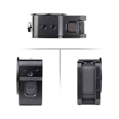  SOONSUN Aluminum Alloy Multi-Function Frame Mount Protective Housing Case with Vertical and Horizontal Modes for GoPro Hero 8 Black - Includes Lens Cap and 52mm UV Lens Filter