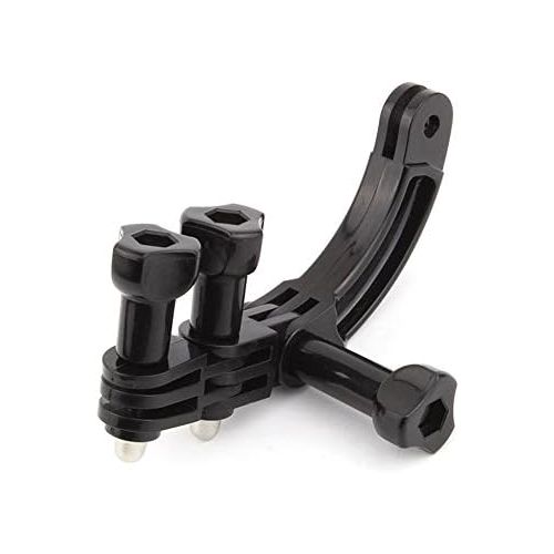  SOONSUN Curved Extension Arm Mount + 90 Degree Rotary Connector Chain for GoPro Hero 9, 8, 7, 6, 5, Session, 4, 3+, 3, 2, 1 Cameras