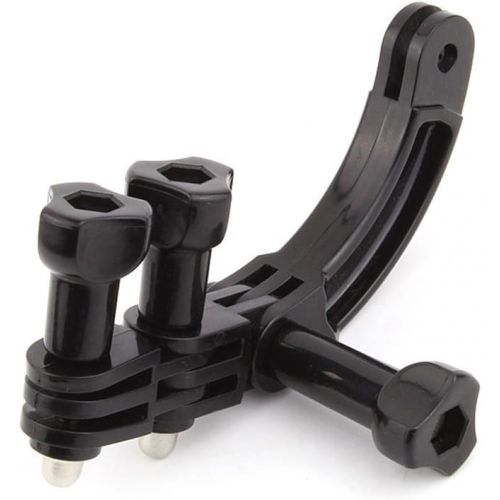  SOONSUN Curved Extension Arm Mount + 90 Degree Rotary Connector Chain for GoPro Hero 9, 8, 7, 6, 5, Session, 4, 3+, 3, 2, 1 Cameras