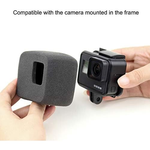  SOONSUN Windslayer Cover for GoPro Hero 5 6 7 Black White Silver Camera Housing Frame Case Video Noise Reduction Accessory